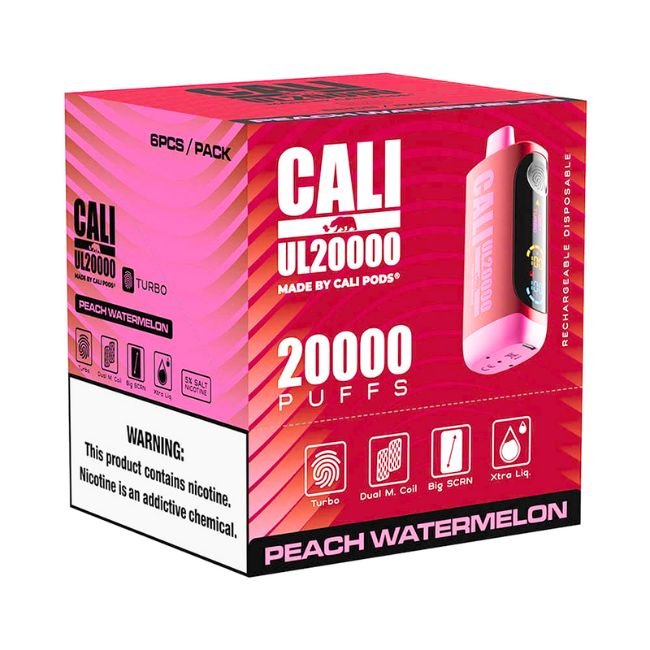 CALI UL20000 5% DISPOSABLE (120ML) 20K PUFFS - Gallery Image