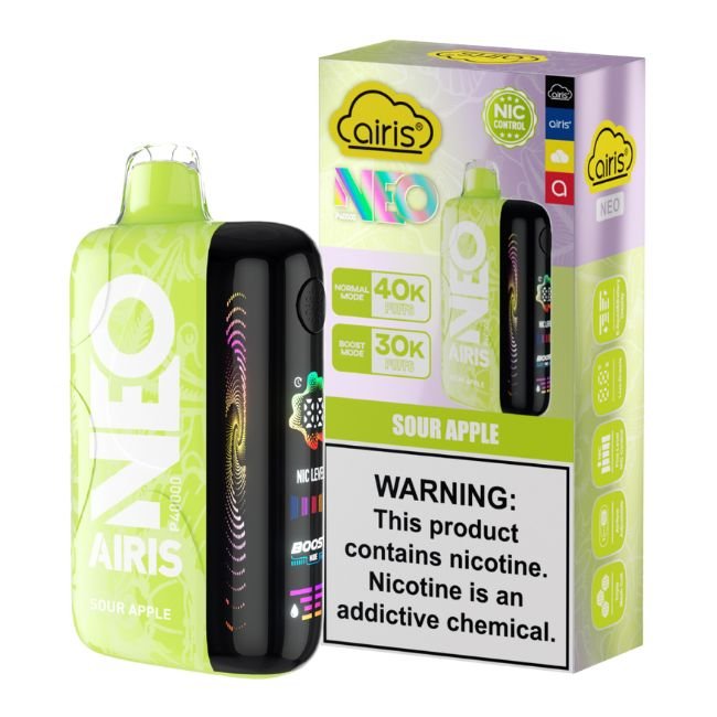 AIRIS NEO 5% DISPOSABLE (50ML) BOOST. MODE - 30K & NORM. MODE - 40K PUFFS 5CT/ BOX