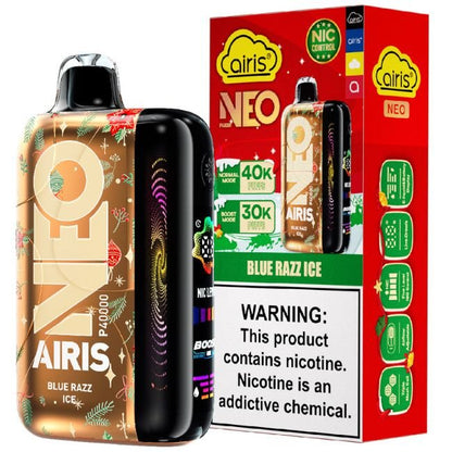 AIRIS NEO CHRISTMAS EDITION 5% DISPOSABLE (50ML) BOOST. MODE - 30K & NORM. MODE - 40K PUFFS 5CT/ BOX