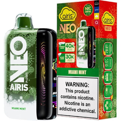 AIRIS NEO CHRISTMAS EDITION 5% DISPOSABLE (50ML) BOOST. MODE - 30K & NORM. MODE - 40K PUFFS 5CT/ BOX