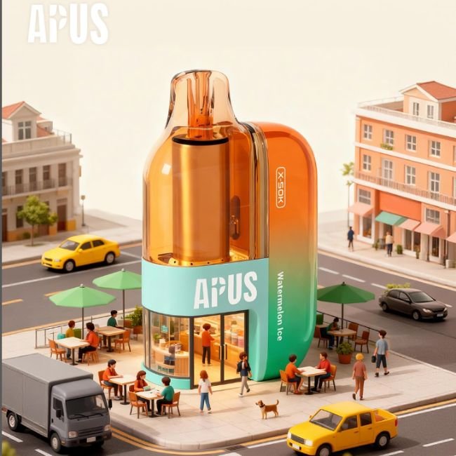 APUS X-50K 5% DISPOSABLE (100ML) 50K PUFFS 5CT/ BOX