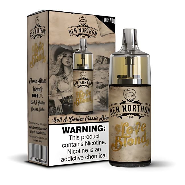 BEN NORTHON BY TORNADO 5% DISPOSABLE (60ML) 10K PUFFS - LOVE BLOND
