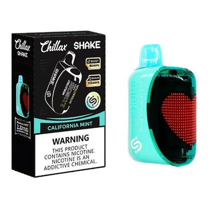 CHILLAX SHAKE BY LUICAN 5% DISPOSABLE (100ML) BOOST MODE - 15K & REG. MODE - 25K PUFFS 5CT/ BOX