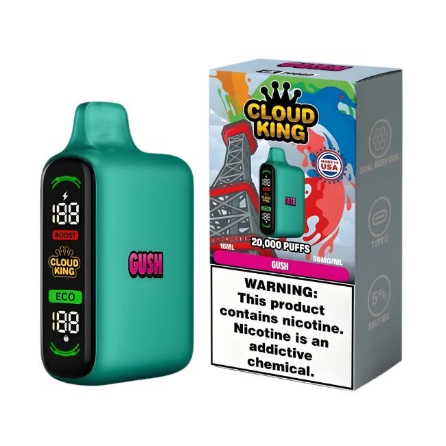 CLOUD KING 5% DISPOSABLE (80ML) 20K PUFFS 5CT/ BOX (MADE IN USA)
