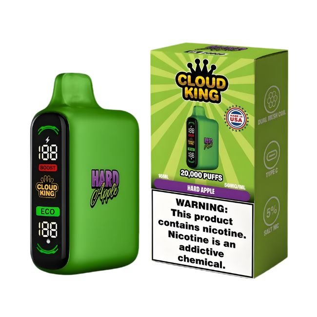 CLOUD KING 5% DISPOSABLE (80ML) 20K PUFFS 5CT/ BOX (MADE IN USA)