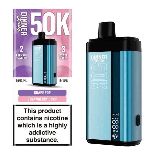 DINNER LADY DUAL FLAVOR 5% DISPOSABLE (150ML) 50K PUFFS 5CT/ BOX