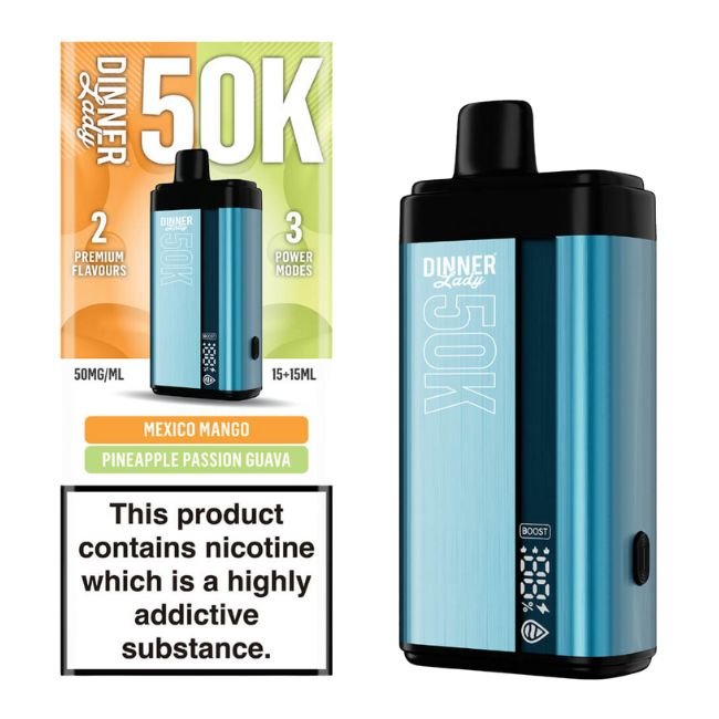 DINNER LADY DUAL FLAVOR 5% DISPOSABLE (150ML) 50K PUFFS 5CT/ BOX