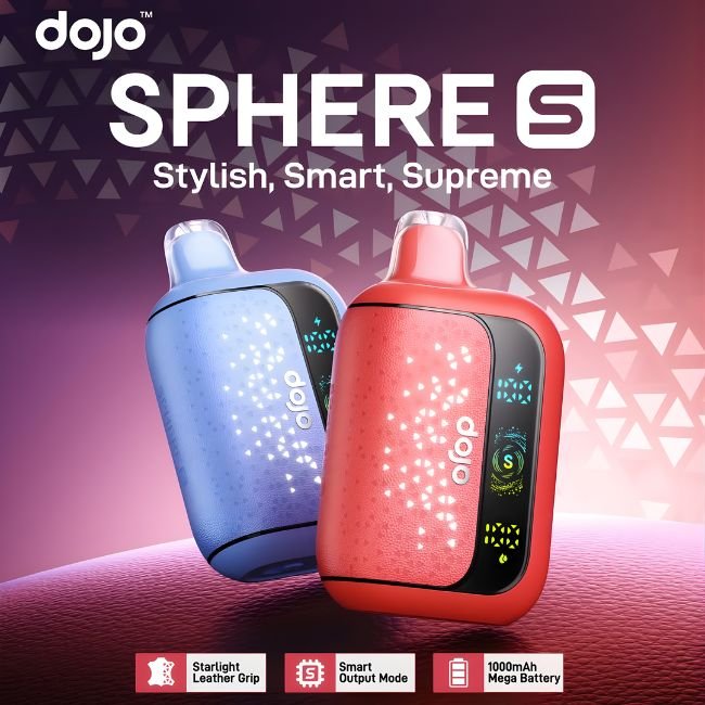 DOJO SPHERE S BY VAPORESSO 5% DISPOSABLE (100ML) 40K PUFFS (TEXAS COMP