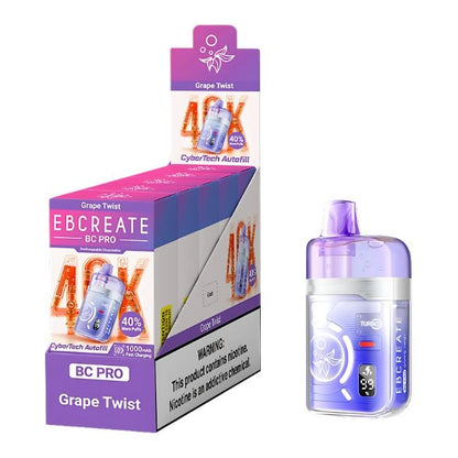 EBCREATE BC PRO 5% DISPOSABLE (85ML) 40K PUFFS 5CT/ BOX
