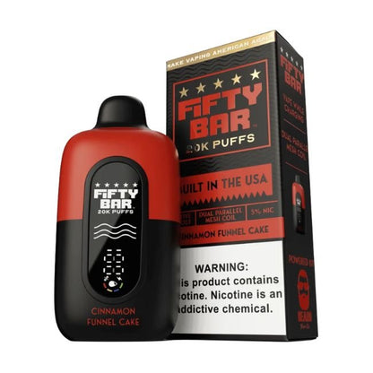 FIFTY BAR 5% DISPOSABLE (80ML) 20K PUFFS 5CT/ BOX