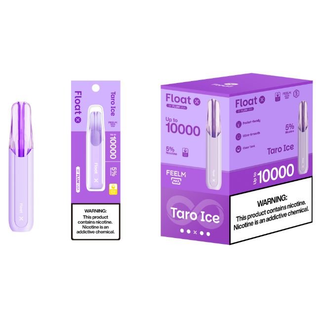 FLOAT X BY FLUM 5% DISPOSABLE (40ML) 10K PUFFS 5CT/ BOX