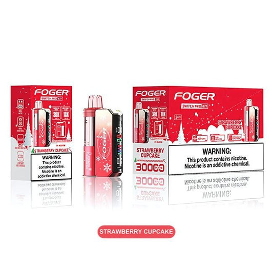 FOGER SWITCH PRO KIT 5% DISPOSABLE (95ML) NORM MODE - 30K & BOOST. MODE - 18K PUFFS 5CT/ BOX