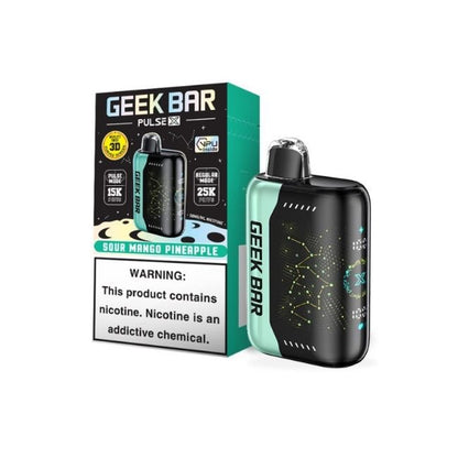 GEEK BAR PULSE X 5% DISPOSABLE (90ML) 25K & PULSE. MODE - 15K PUFFS (3 LIMIT)5CT/ BOX