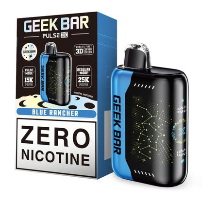 GEEK BAR PULSE X 0% DISPOSABLE (90ML) REG. MODE - 25K & PULSE. MODE - 15K PUFFS 5CT/ BOX