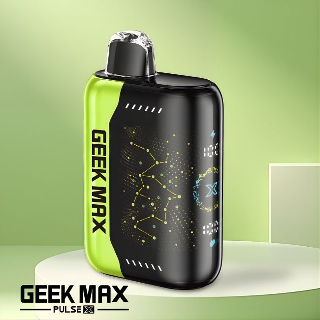 GEEK MAX PULSE X 5% DISPOSABLE (90ML) PULSE MODE.15K & REG. MODE - 25K PUFFS 5CT/ BOX