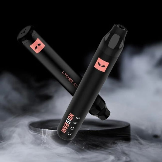 INVASION CORE 5% DISPOSABLE (65ML) 3K PUFFS 10CT/ BOX - LYCHEE ICE