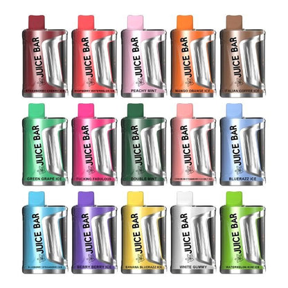 JUICE BAR PRO MAX 5% DISPOSABLE (95ML) P1 MODE - 25K PUFFS & P2- 15K PUFFS 5CT/ BOX