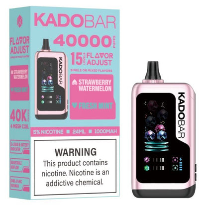 KADO BAR FLAVOR ADJUST 5% DISPOSABLE (120ML) 40K PUFFS 5CT/ BOX
