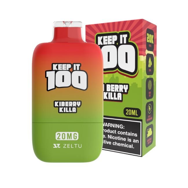 KEEP IT 100 2% DISPOSABLE (100ML) 20K PUFFS 5CT/ BOX