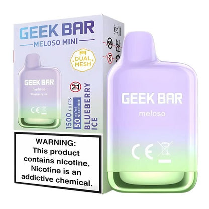 GEEK BAR MELOSO MINI 5% DISPOSABLE (50ML) 1.5K PUFFS 10CT/BOX