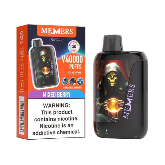 MEMERS V40000 5% DISPOSABLE (75ML) 40K PUFFS - MIXED BERRY