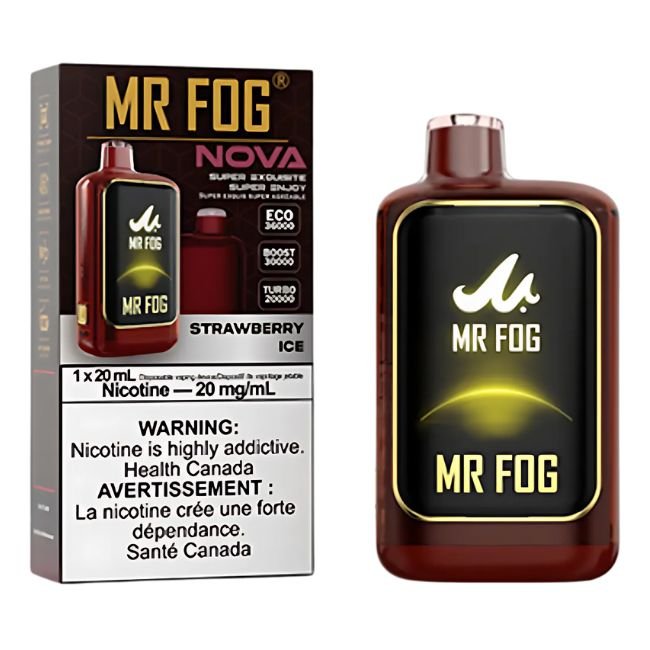 MR FOG NOVA 5% DISPOSABLE (100ML) 36K PUFFS - STRAWBERRY ICE