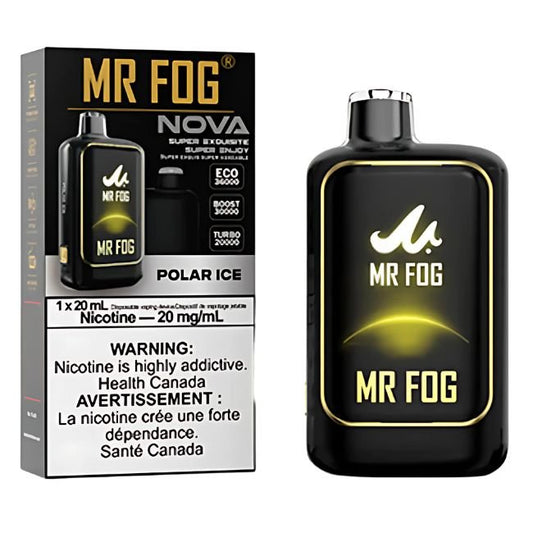MR FOG NOVA 5% DISPOSABLE (100ML) 36K PUFFS - POLAR ICE