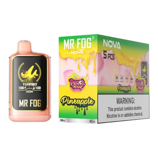 MR FOG NOVA LIMITED EDITION 5% DISPOSABLE (100ML) 36K PUFFS 5CT/ BOX