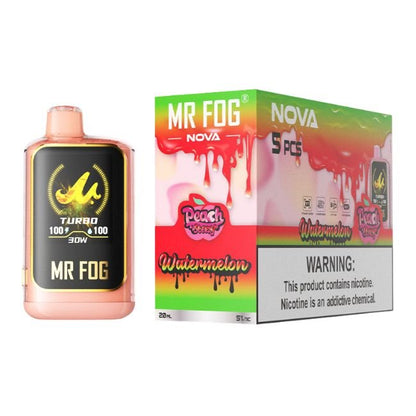 MR FOG NOVA LIMITED EDITION 5% DISPOSABLE (100ML) 36K PUFFS 5CT/ BOX