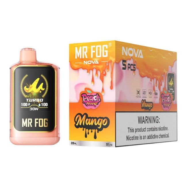 MR FOG NOVA LIMITED EDITION 5% DISPOSABLE (100ML) 36K PUFFS 5CT/ BOX