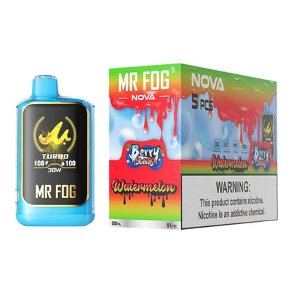 MR FOG NOVA LIMITED EDITION 5% DISPOSABLE (100ML) 36K PUFFS 5CT/ BOX