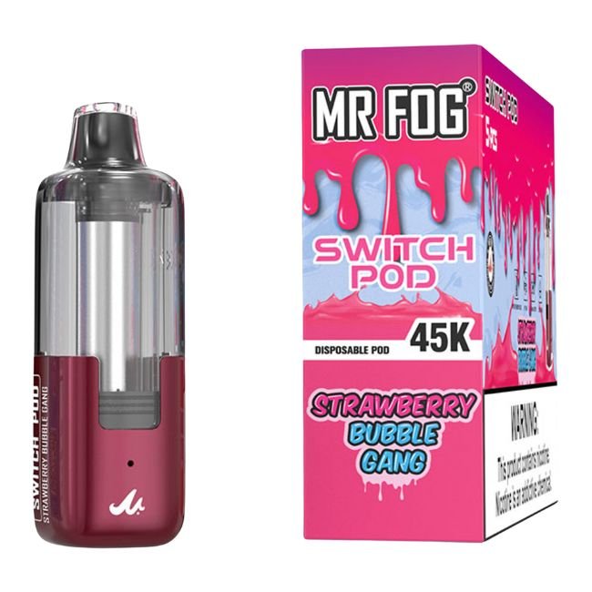 MR FOG SWITCH 5% DISPOSABLE POD (100ML) 45K PUFFS 5CT/ BOX