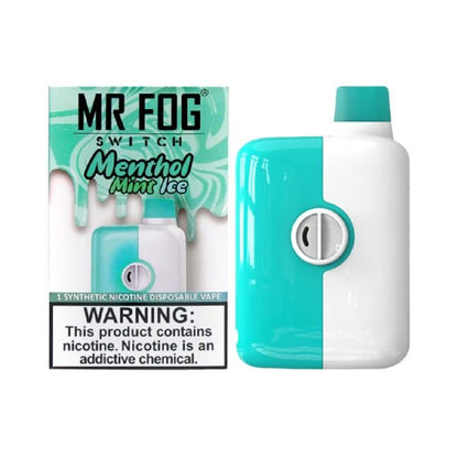 MR FOG SWITCH 5% DISPOSABLE (150ML) 5500 K PUFFS 10CT/ BOX