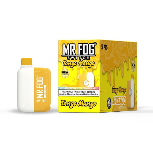 MR FOG SWITCH 5% DISPOSABLE (75ML) 5500 K PUFFS - TANGO MANGO SW31