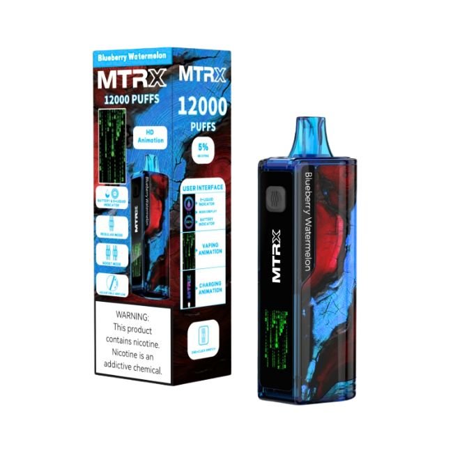 MTRX 5% RECH. DISPO (75ML) 12K PUFFS 5CT/ BOX