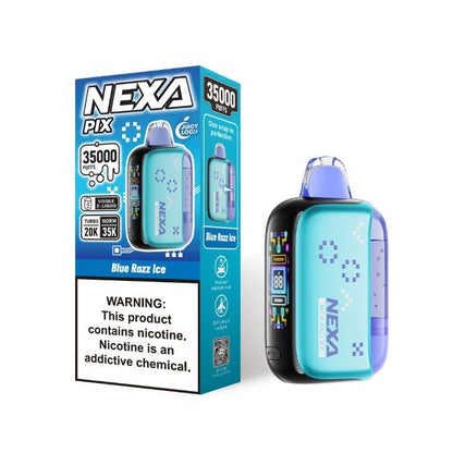 NEXA PIX 5% DISPOSABLE (80ML) TURBO MODE - 20K & NORM. MODE - 35K PUFFS 5CT/ BOX (BUY 5 GET 1 FREE)