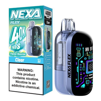 NEXA FLEX 5% DISPOSABLE KIT (90ML) 40K PUFFS 5CT/ BOX