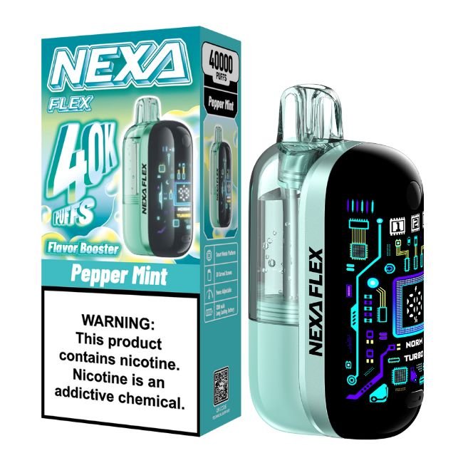 NEXA FLEX 5% DISPOSABLE KIT (90ML) 40K PUFFS 5CT/ BOX