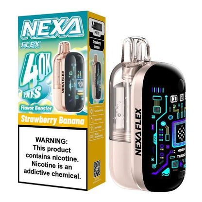 NEXA FLEX 5% DISPOSABLE KIT (90ML) 40K PUFFS 5CT/ BOX