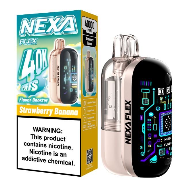 NEXA FLEX 5% DISPOSABLE KIT (90ML) 40K PUFFS 5CT/ BOX