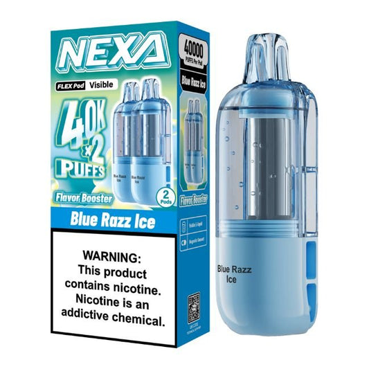 NEXA FLEX 5% DISPOSABLE POD (180ML) 40K PUFFS 2CT 5PK/ BOX