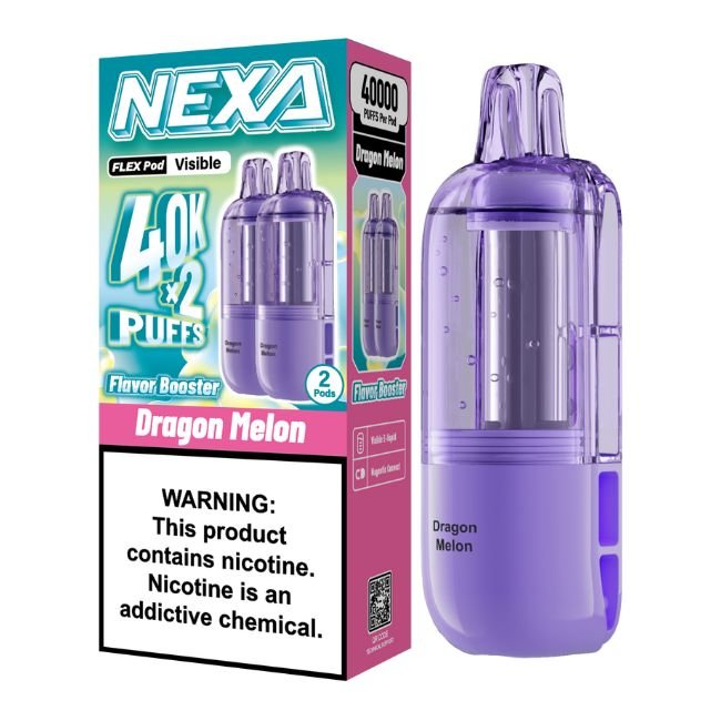 NEXA FLEX 5% DISPOSABLE POD (180ML) 40K PUFFS 2CT 5PK/ BOX