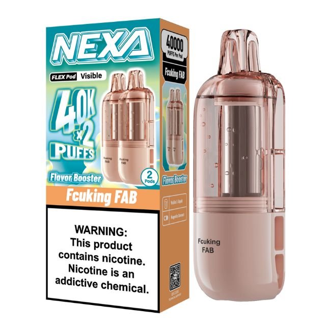 NEXA FLEX 5% DISPOSABLE POD (180ML) 40K PUFFS 2CT 5PK/ BOX