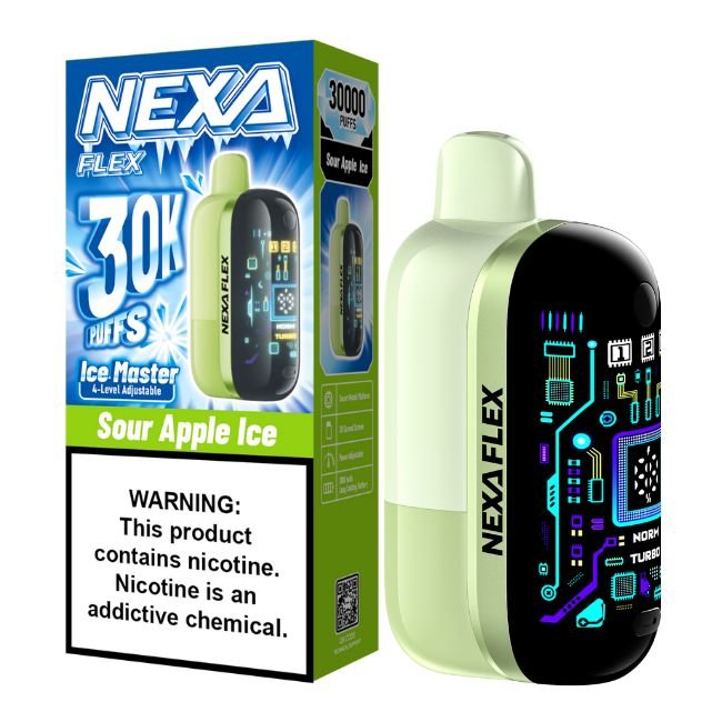 NEXA FLEX ICE 5% DISPOSABLE KIT (90ML) 30K PUFFS 5CT/ BOX
