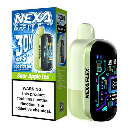 NEXA FLEX ICE 5% DISPOSABLE KIT (90ML) 30K PUFFS 5CT/ BOX