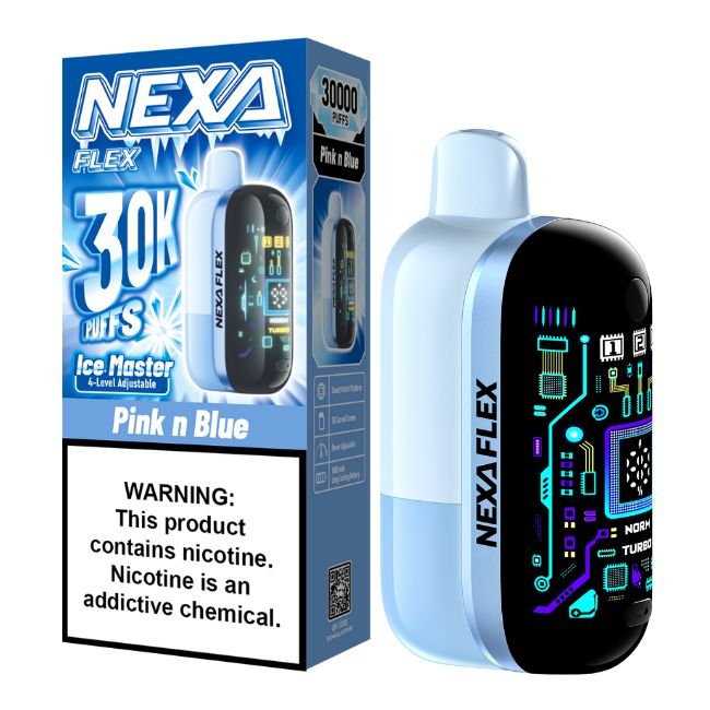 NEXA FLEX ICE 5% DISPOSABLE KIT (90ML) 30K PUFFS 5CT/ BOX