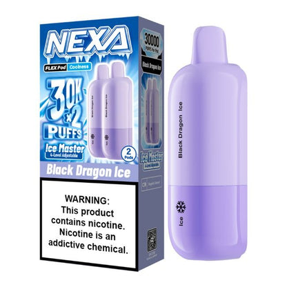 NEXA FLEX ICE 5% DISPOSABLE POD (180ML) 30K PUFFS 2CT 5PK/ BOX