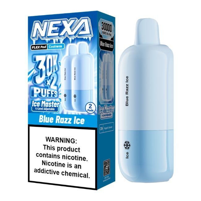 NEXA FLEX ICE 5% DISPOSABLE POD (180ML) 30K PUFFS 2CT 5PK/ BOX