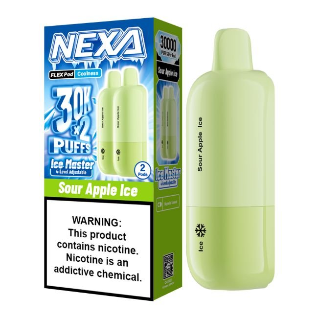 NEXA FLEX ICE 5% DISPOSABLE POD (180ML) 30K PUFFS 2CT 5PK/ BOX