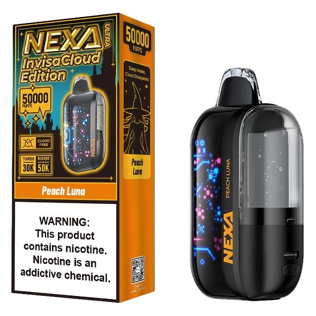 NEXA ULTRA INVISACLOUD EDI. 5% DISPOSABLE (100ML) TURBO MODE - 30K & NORM. MODE - 50K PUFFS 5CT/ BOX